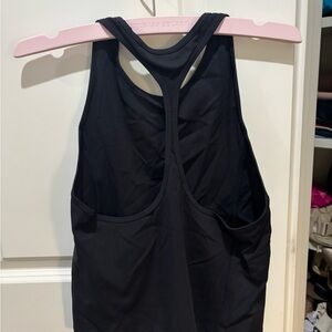 Athleta Black Racerback Tank Top